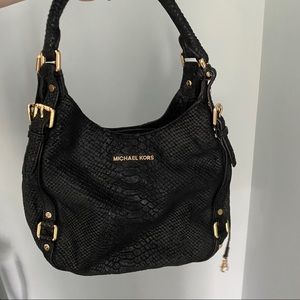 GORGEOUS faux snake skin michael kors bag
